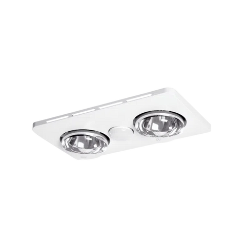 MARTEC MBHE2LW | ESSENCE 2 BATHROOM HEATER AND EXHAUST FAN 3 IN 1 4000K | WHITE