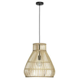 Mercator Byron 1Lt Bamboo Pendant