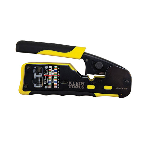 Klein Tools Pass-Thru Modular Data Crimper