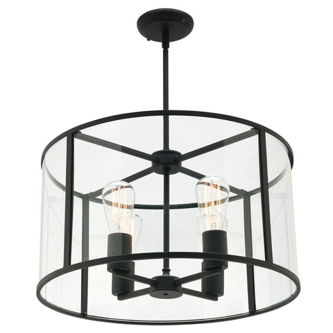 Mercator Liverpool 4Lt Round Pendant Light