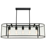 Mercator Liverpool 5Lt Oval Pendant Light