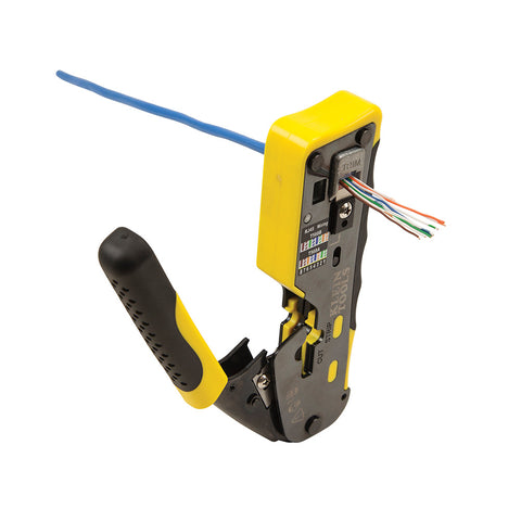 Klein Tools Pass-Thru Modular Data Crimper